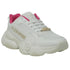 Plein Sport Gold Branded Logo White Sneakers DIPS1006 01